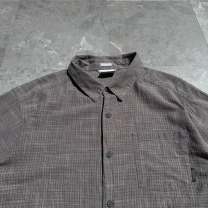 00s Columbia Regular Fit Cotton Short Sleeve Shirt KiiChain Clothing