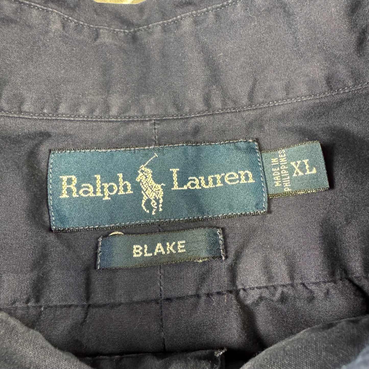 00s Ralph Lauren “Blake” Navy Button Down Shirt