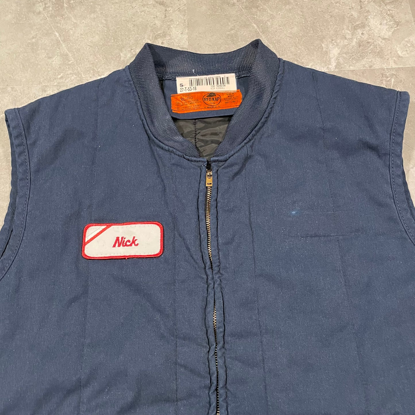 90s-00s Red Kap Worker’s Vest