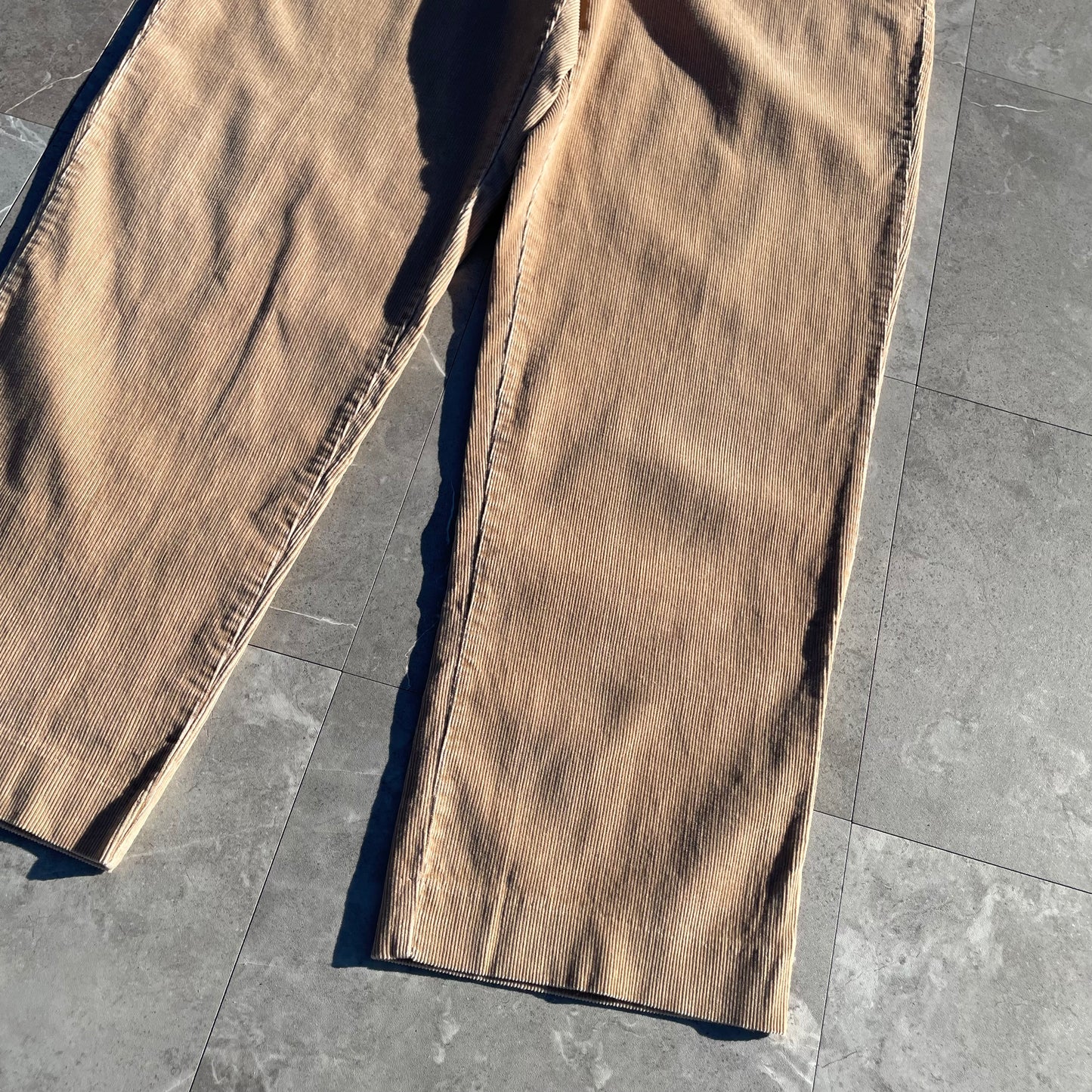 90s Lands' End Loose Fit Corduroy Pants Size 36