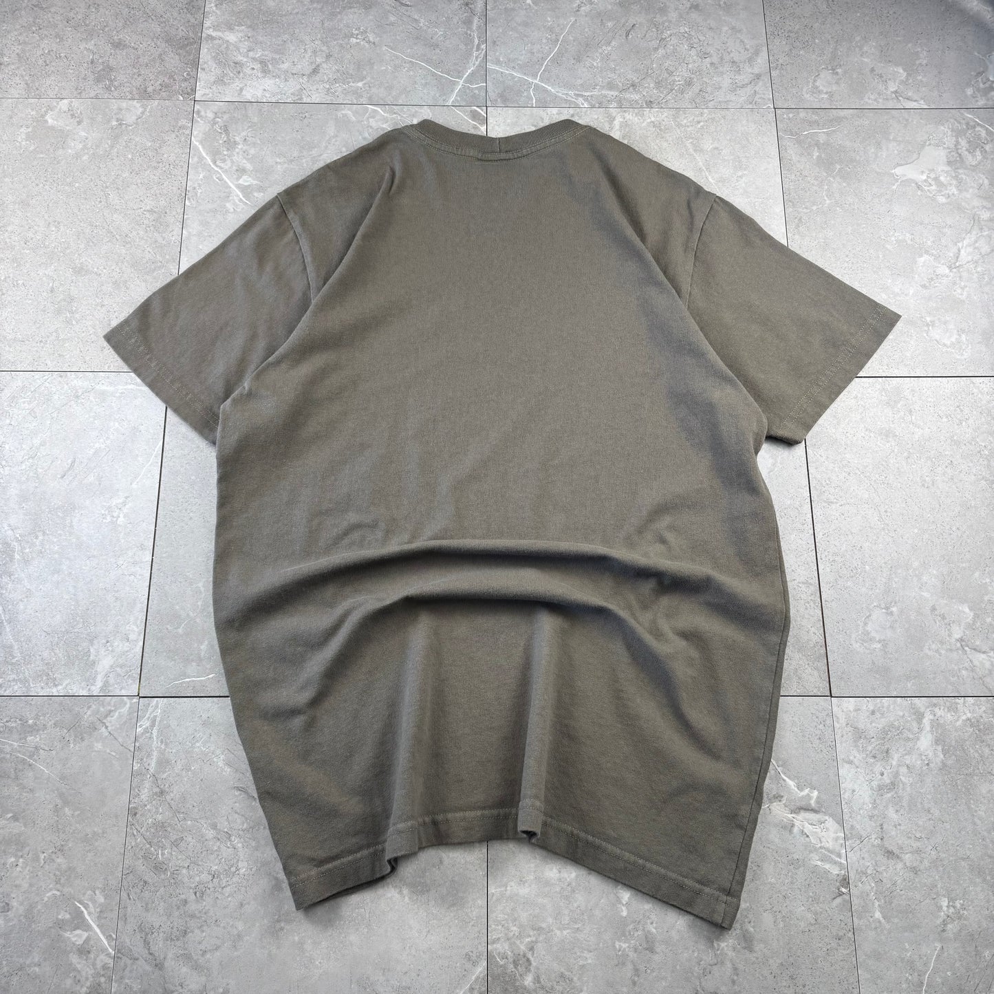 00s Filson Made in USA Olive Green Doberman Graphic Tee