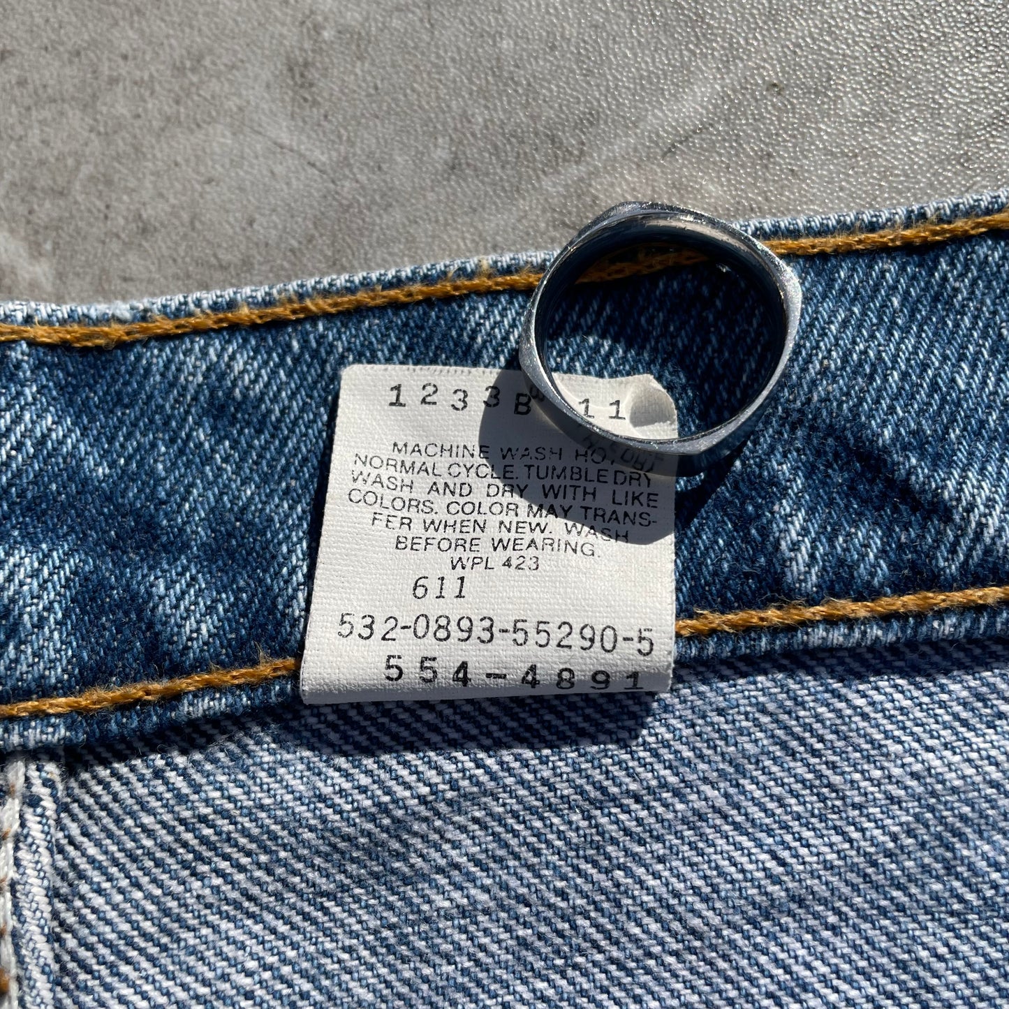 90s Levi's 554 Made in USA Denim 38x34