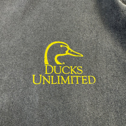 90s-00s Alstyle Ducks Unlimited Dog Graphic Long Sleeve Tee