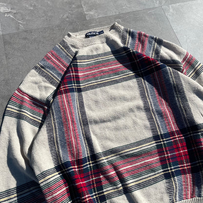 90s Nautica Checkered Knit