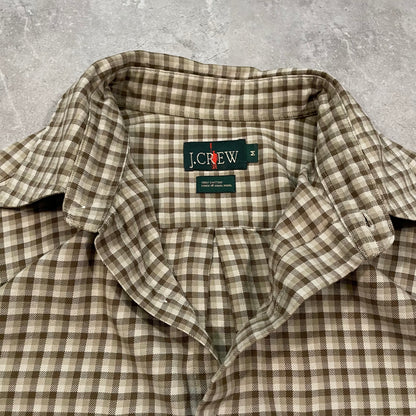 90s J.Crew Checkered Shirt