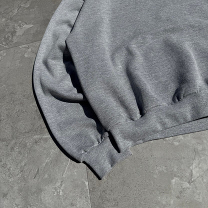 90s-00s Jerzees Gray Crewneck Sweatshirt KiiChain Clothing