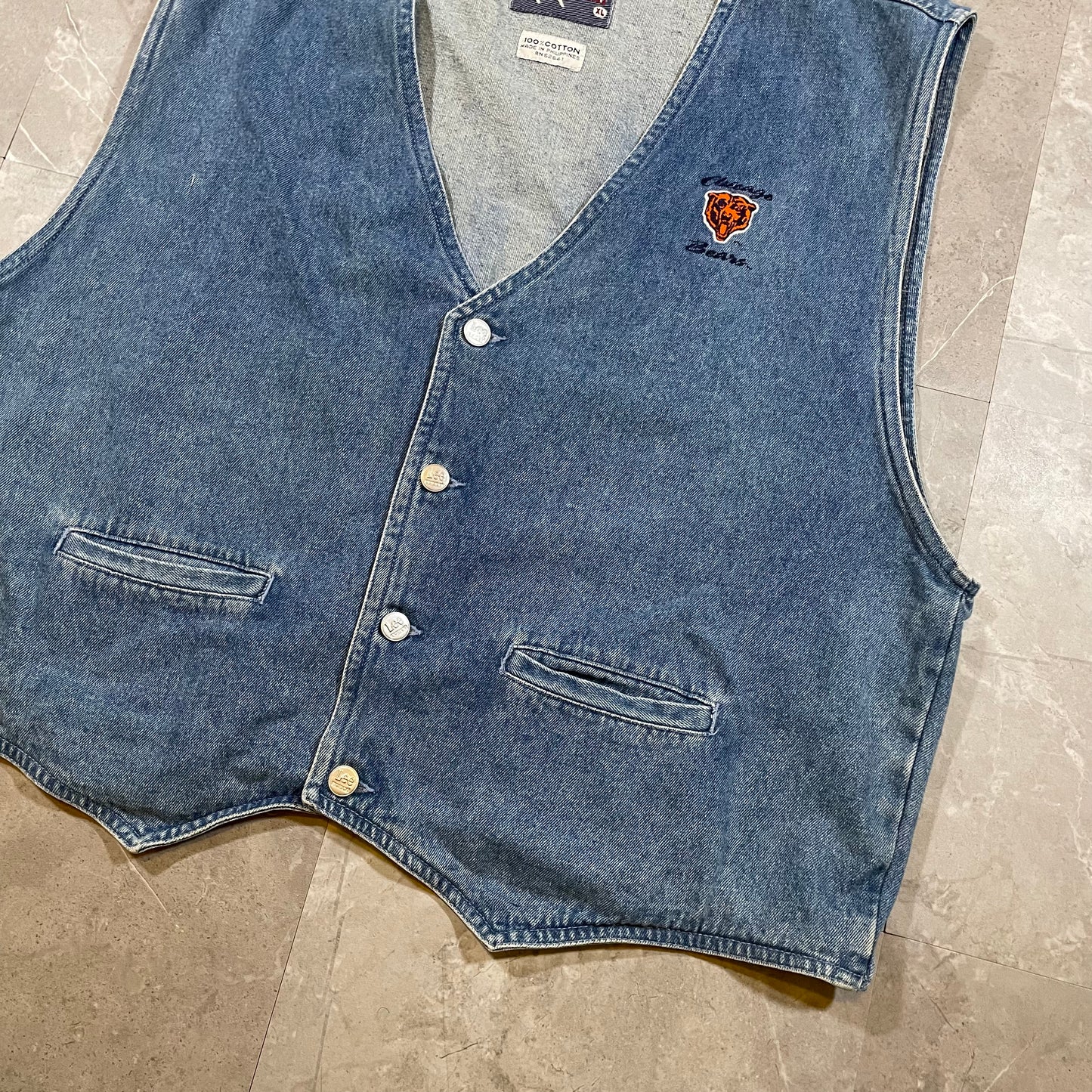 90s Lee Sport Denim Vest