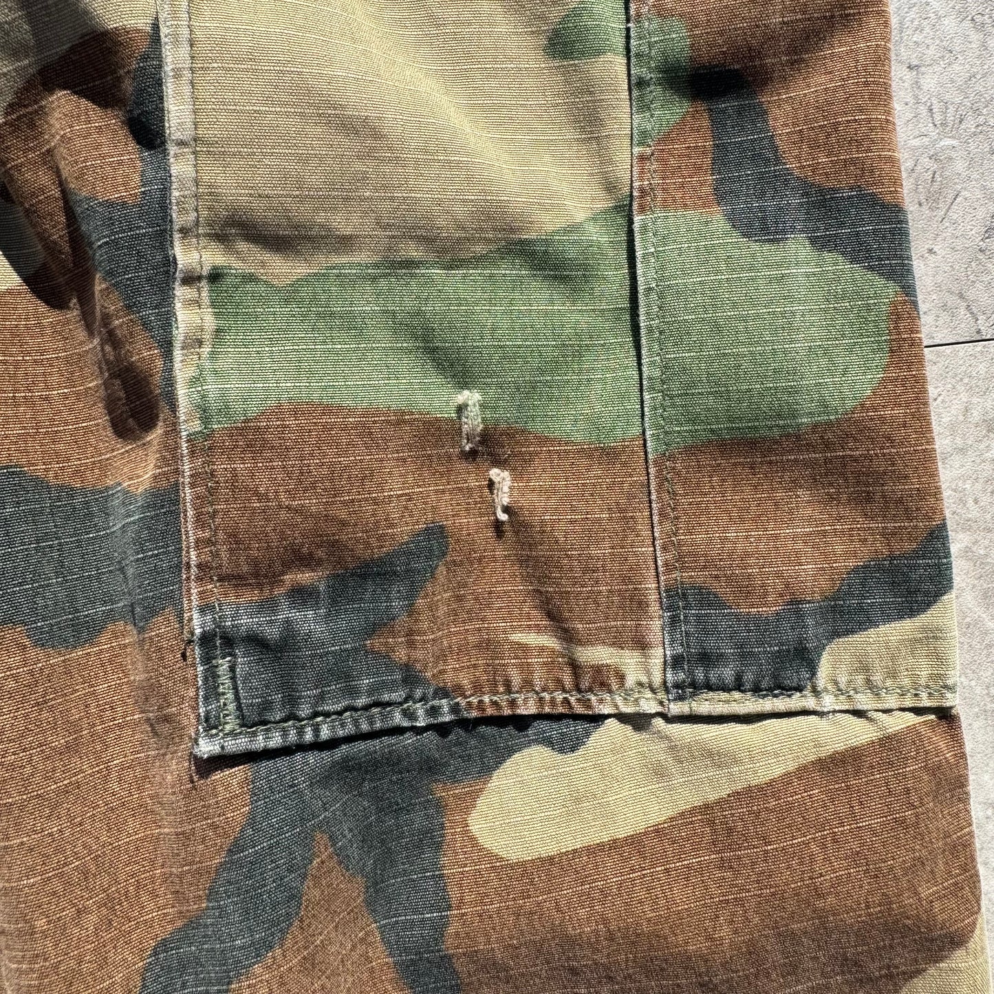 80s US Army 1988 Woodland Camouflage Military Pants