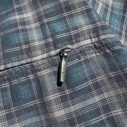 00s Columbia Checkered Zip-Pocket Shirt KiiChain Clothing