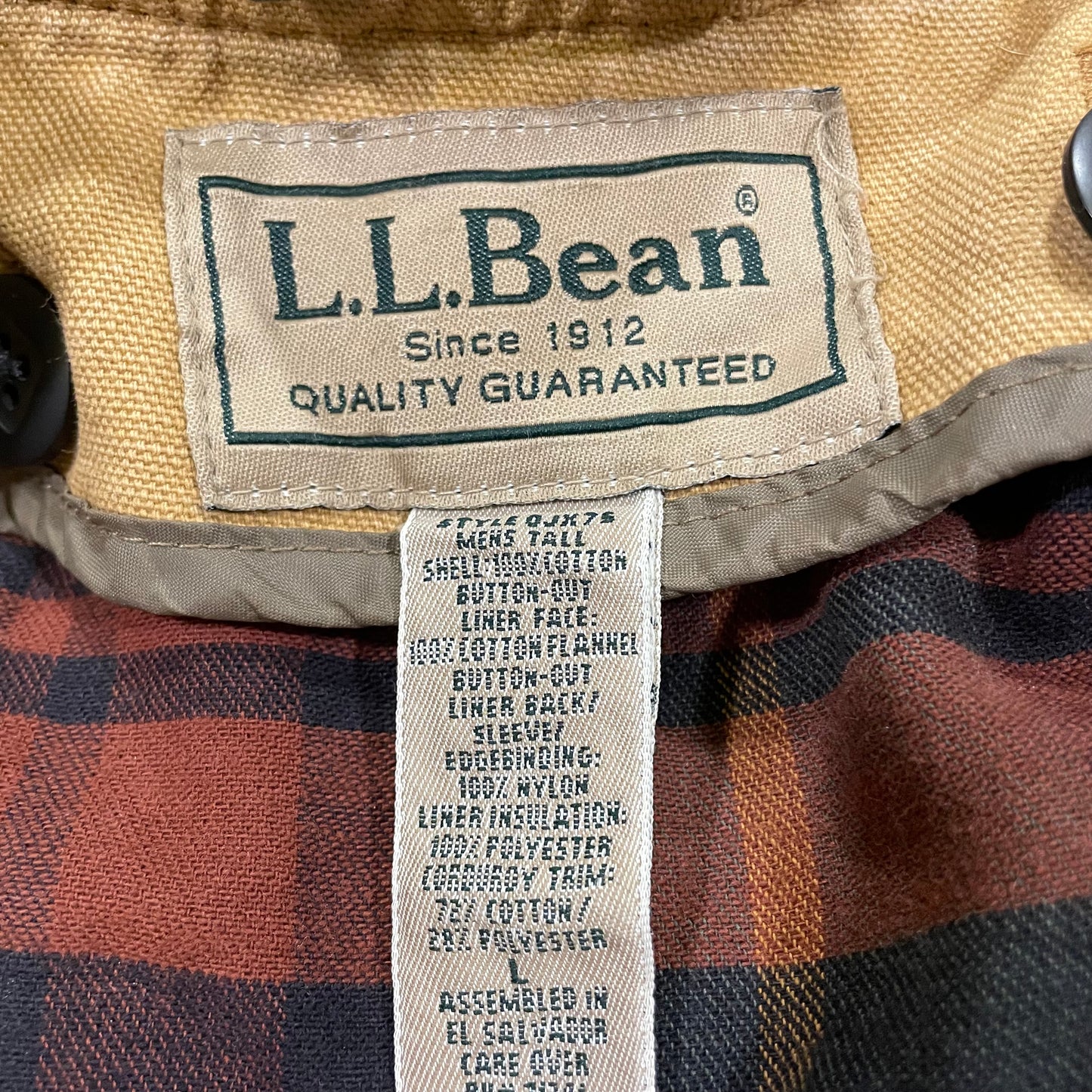 00s LL Bean Hunting Jacket