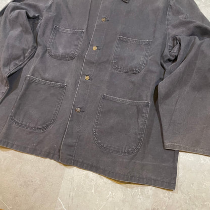 90s Dickies Made in USA Washed Gray Coverall Jacket