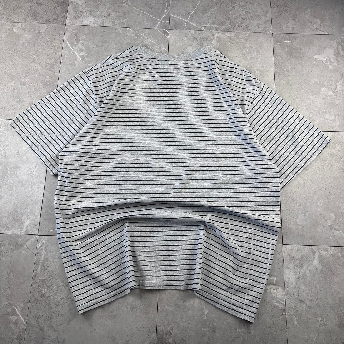 90s Puritan Gray Border Tee