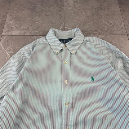00s Ralph Lauren Classic Fit Striped Shirt