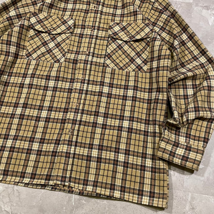 80s-90s Claybrooke Plaid Flannels Shirt