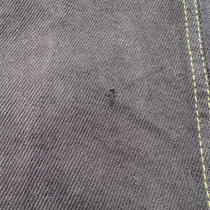 90s GUESS Made in USA Black/Dark Gray Denim Jacket