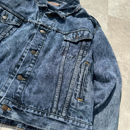 80s-90s Levi's 75066 Made in USA Dyed Denim Jacket