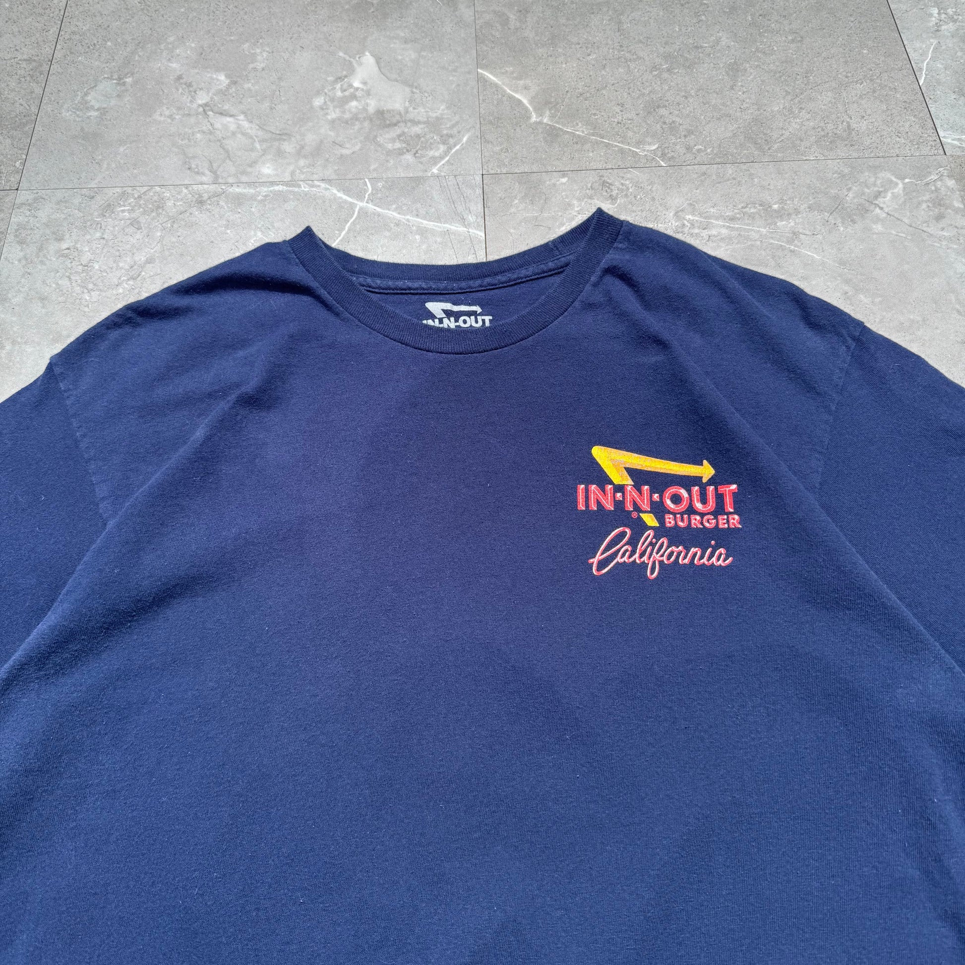 00s In-N-Out California Navy Blue Tee KiiChain Clothing