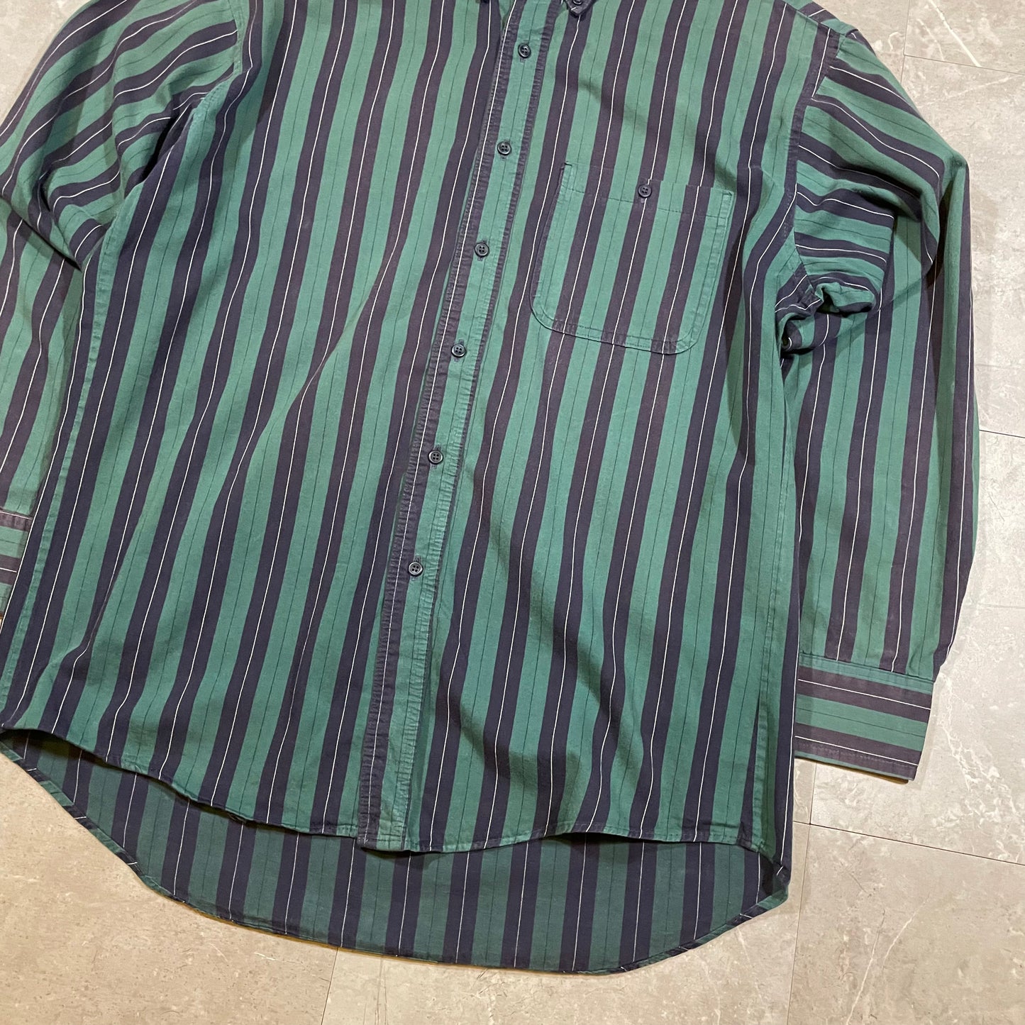 80s Wrangler Made in USA Striped Shirt