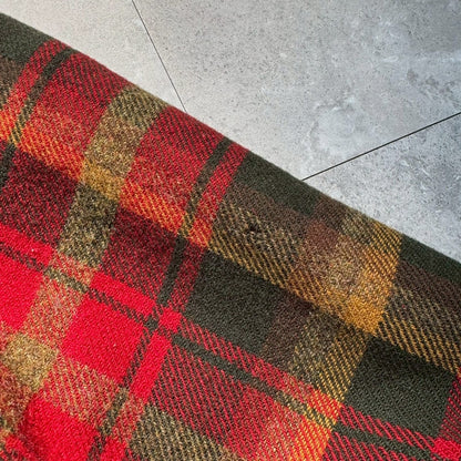 80s-90s Pendleton Made in USA 100% Virgin Wool Red Checkered Jacket