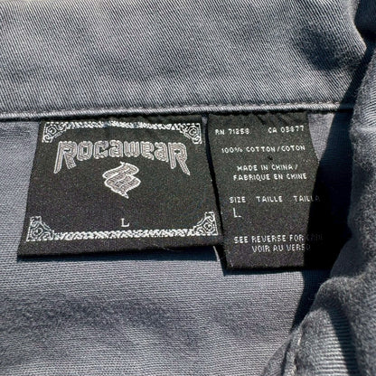 90s-00s RocaWear Gray Dual Pocket Jacket