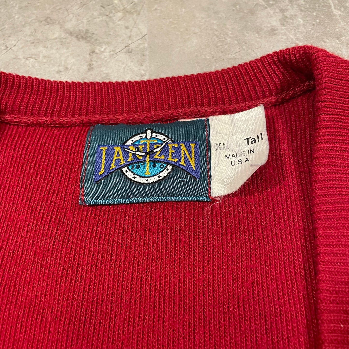 90s Jantzen Made in USA Cotton Vest