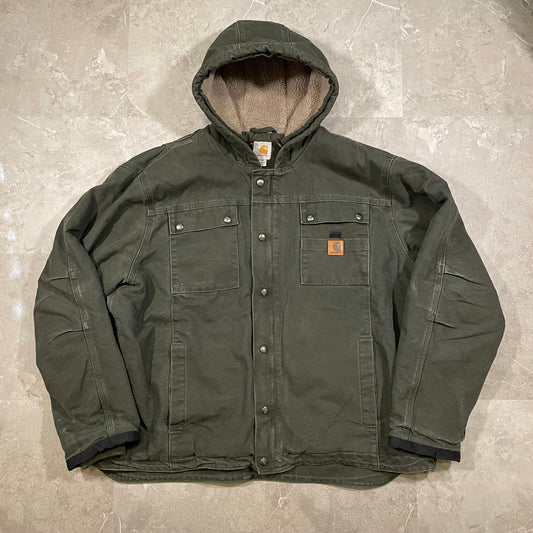 00s Carhartt Hooded Duck Jacket