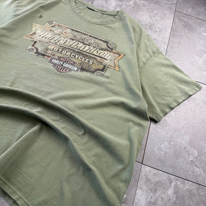 00s Unknown Harley Davidson Faded & Thrashed Graphic T-Shirt