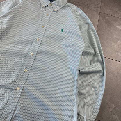 00s Ralph Lauren Classic Fit Striped Shirt