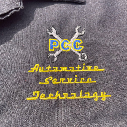 90s-00s Red Kap PCC Automative Service Technology Work Short Sleeve Shirt