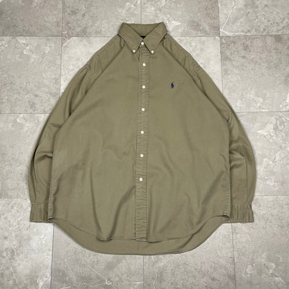 90s Ralph Lauren Blaire Brown Shirt