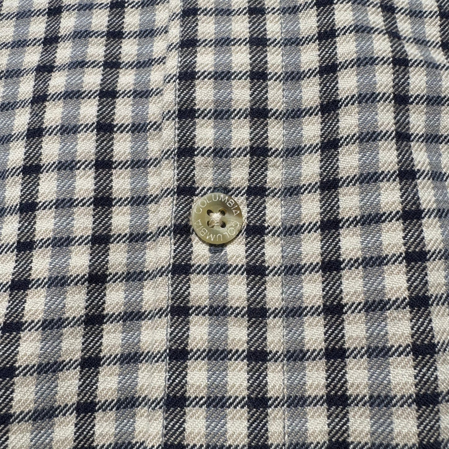 00s Columbia Checkered Button Down Shirt KiiChain Clothing