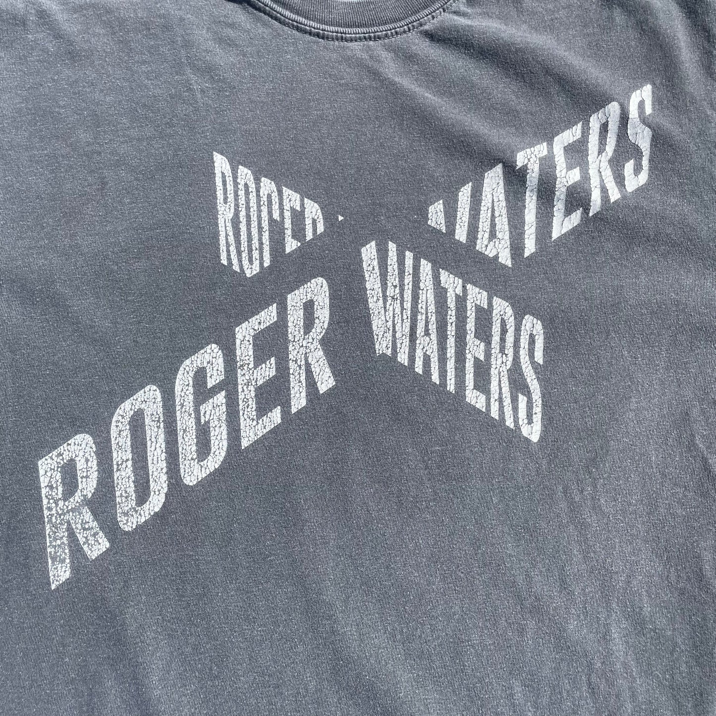 90s-00s Roger Waters Faded Concert Tour T-Shirt