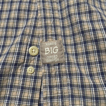 90s-00s Arrow Khaki’s BIG Oxford Checkered Shirt KiiChain Clothing