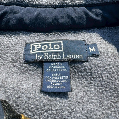 90s Ralph Lauren Gray Fleece Swing Top Jacket