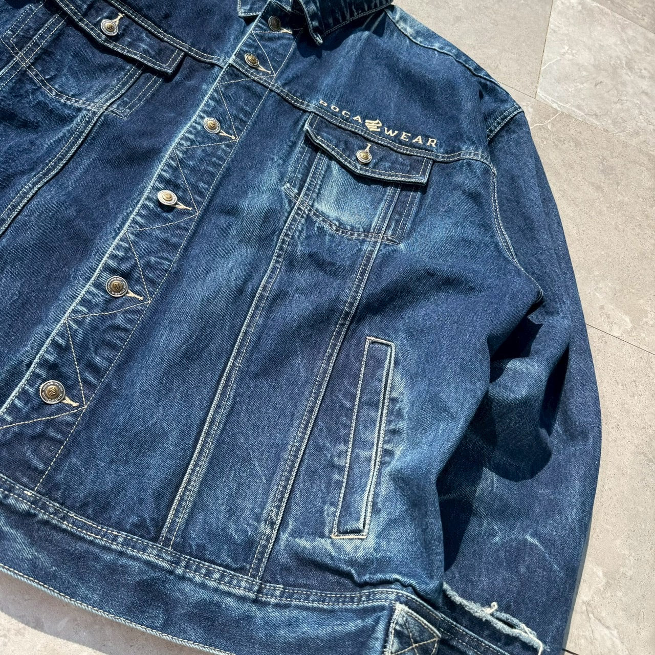 00s RocaWear Oversized Denim Jacket
