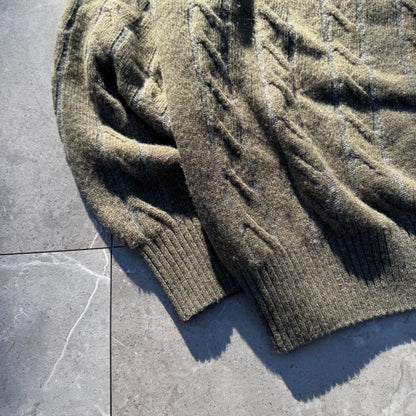90s-00s Bugatchi Made in Italy Half-Zip Knit