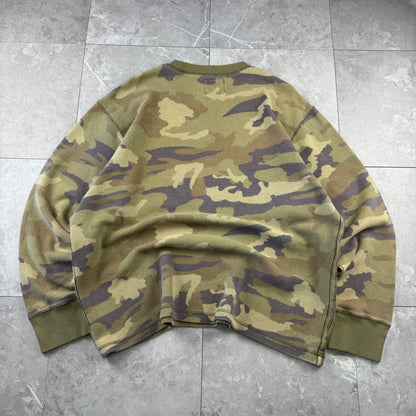 00s Old Navy Camo Long Sleeve Heavyweight Thermal