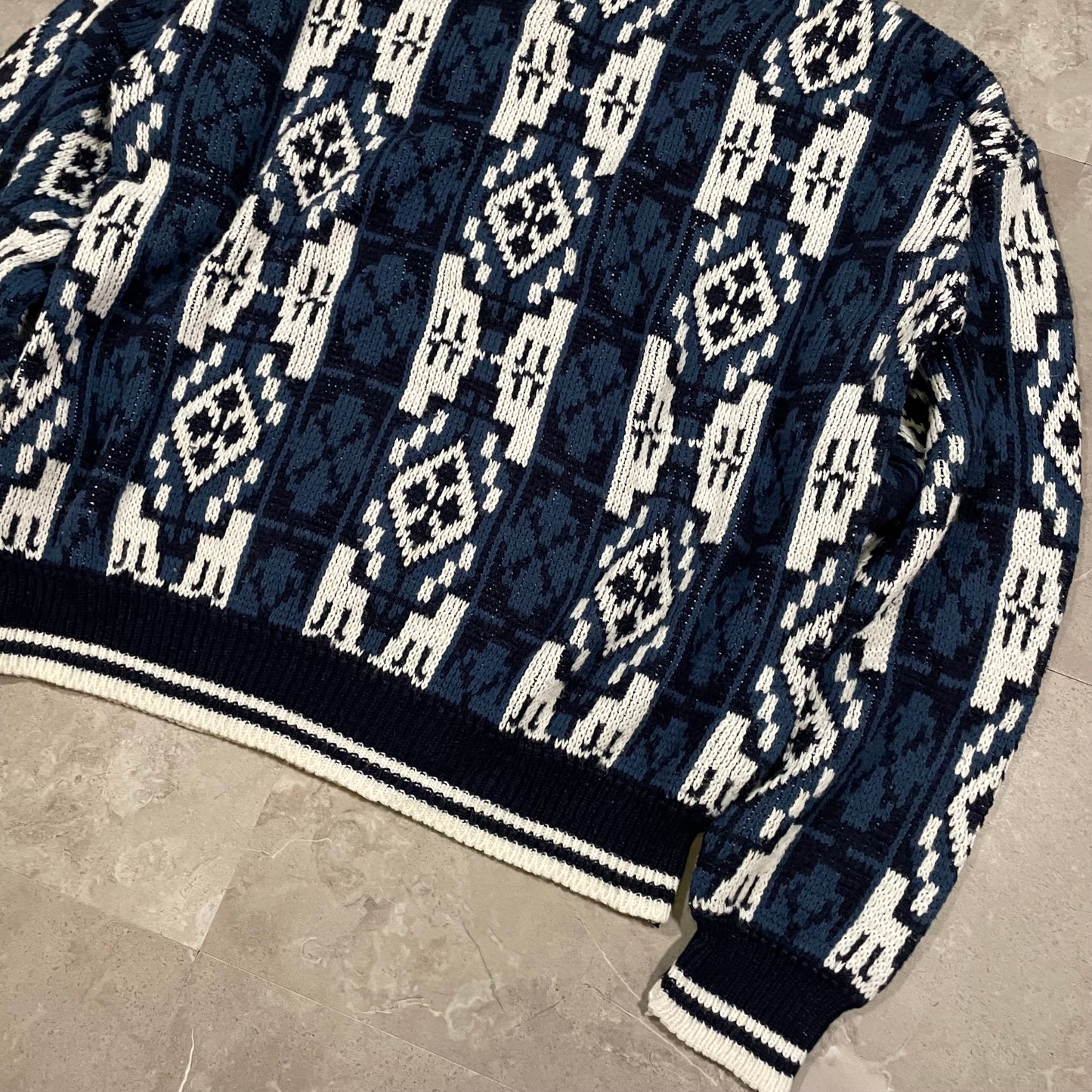 90s McGregor Acrylic Design Knitted Sweater