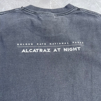 90s Hanes Alcatraz 1999 Faded Graphic T-Shirt