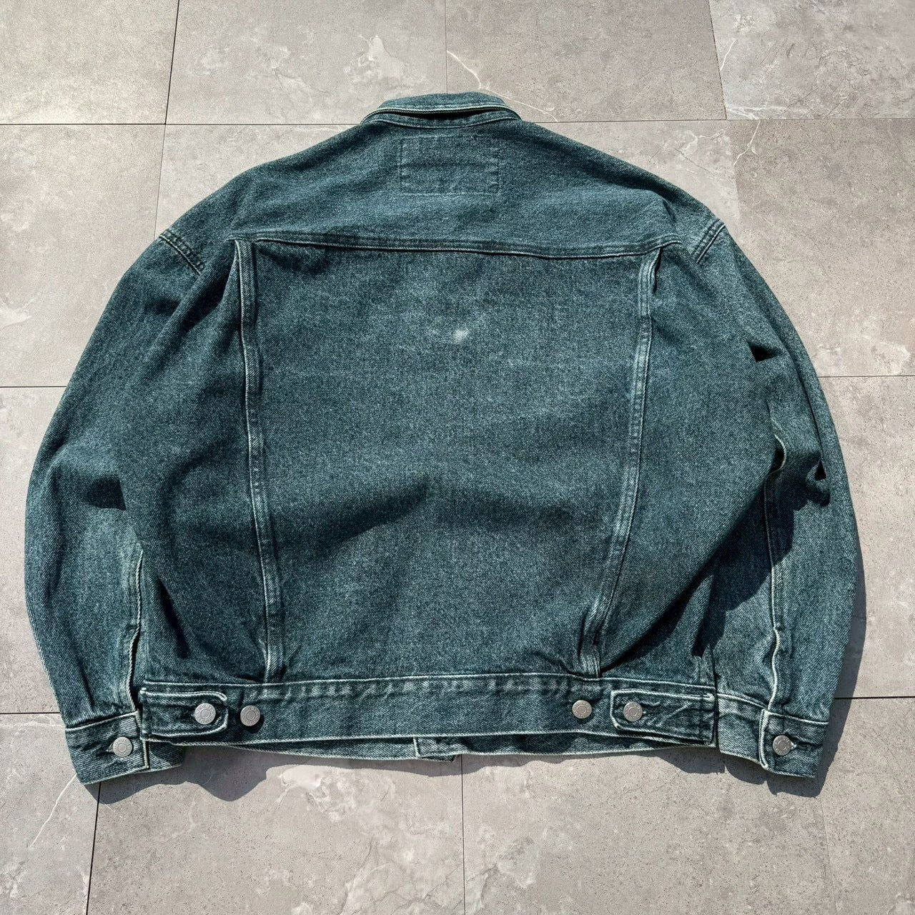90s Guess Made in USA Dark Blue Denim Jacket