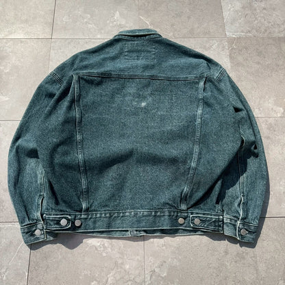 90s Guess Made in USA Dark Blue Denim Jacket