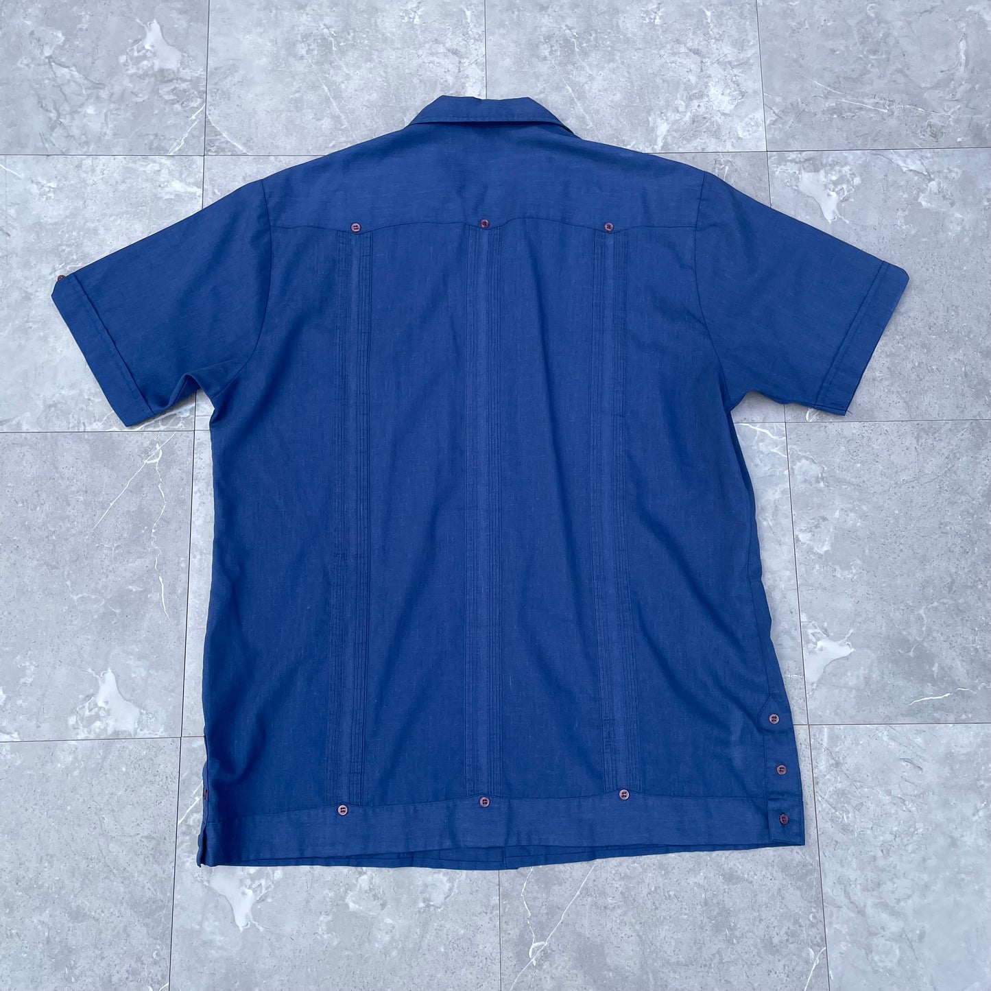 80-90s Romani Short Sleeve Cuban Shirt