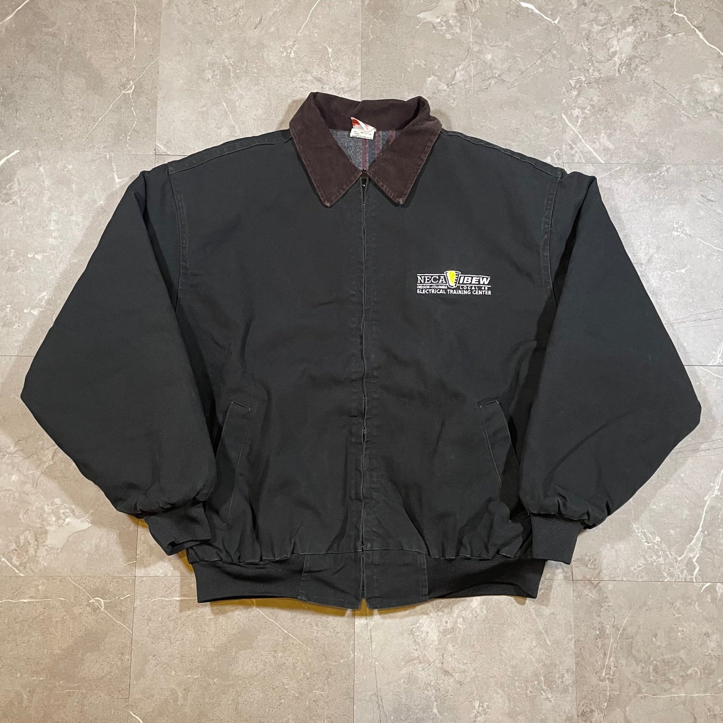 90s Union Line Made in USA Worker’s Duck Jacket