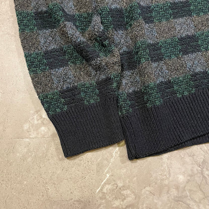 00s Jantzen Checkered Cardigan