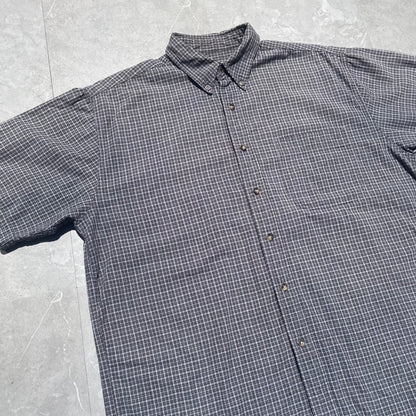 90s-00s Eddie Bauer Checkered Short Sleeve Shirt