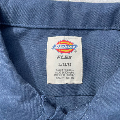 00s Dickies Banks Billiards Short Sleeve Work Shirt