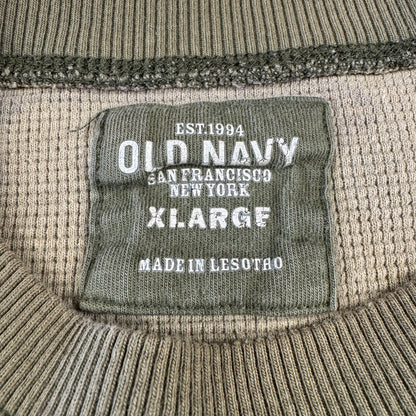 00s Old Navy Camo Long Sleeve Heavyweight Thermal