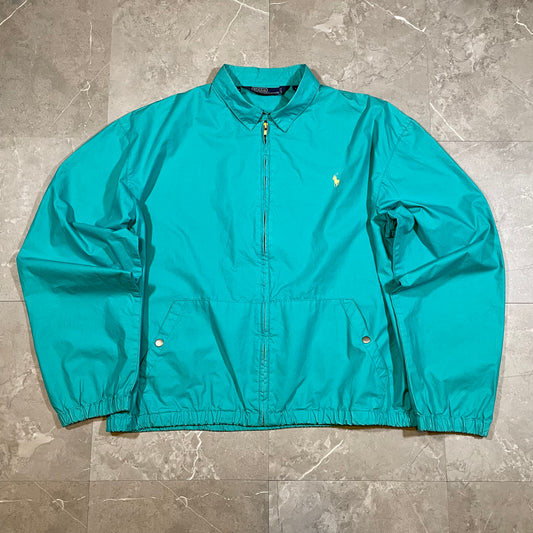 80s Ralph Lauren Turquoise Swing Top Jacket