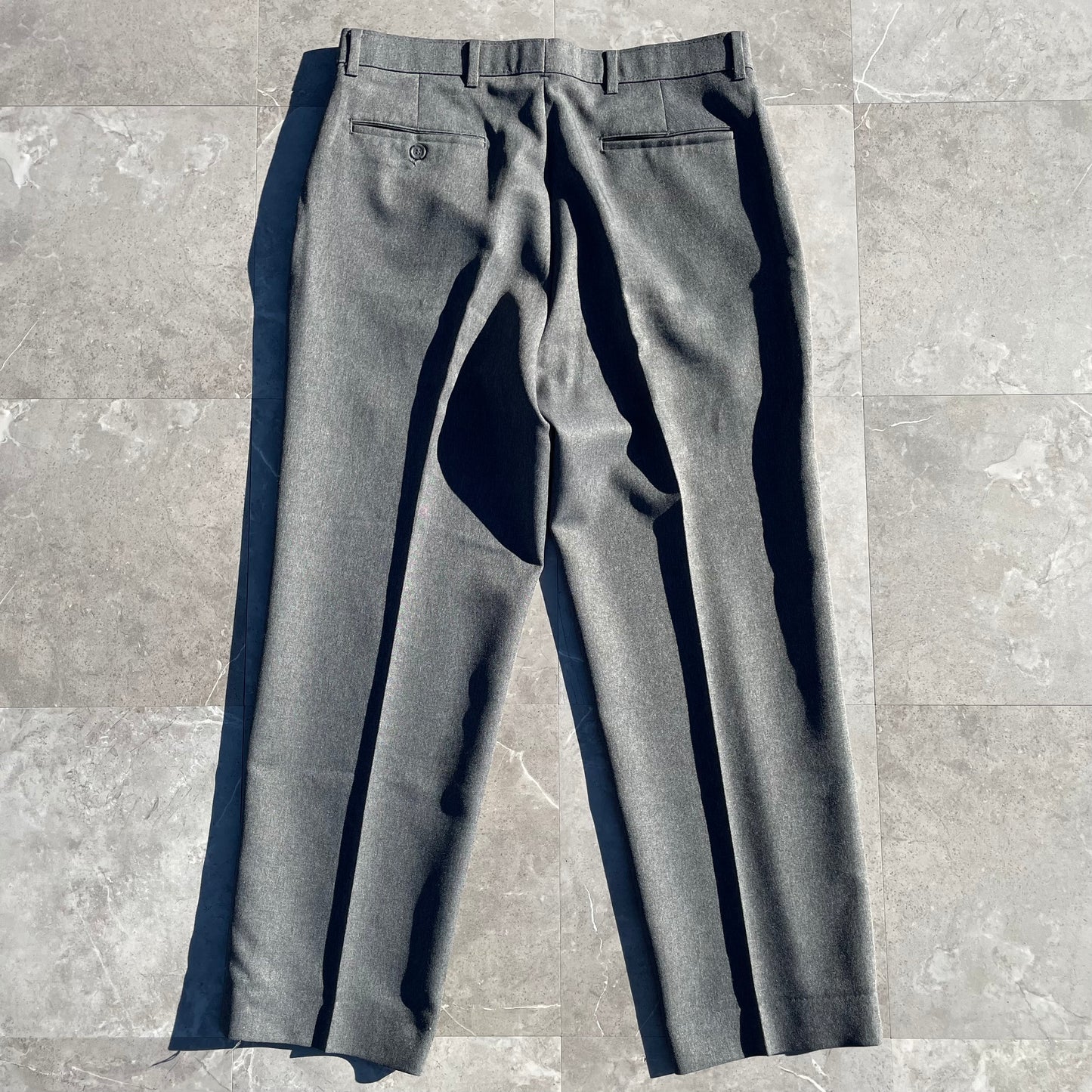 90s Levi's Made in USA Gray Action Slacks