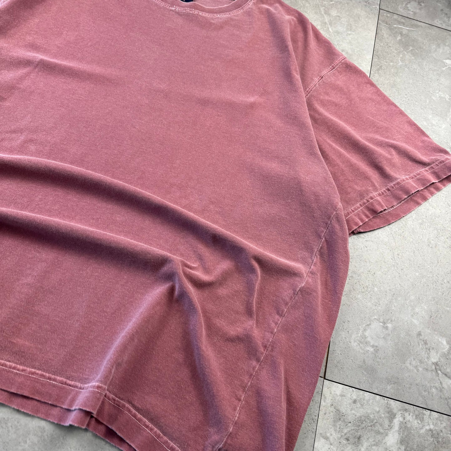 90s-00s Gap Faded Red Blank T-Shirt